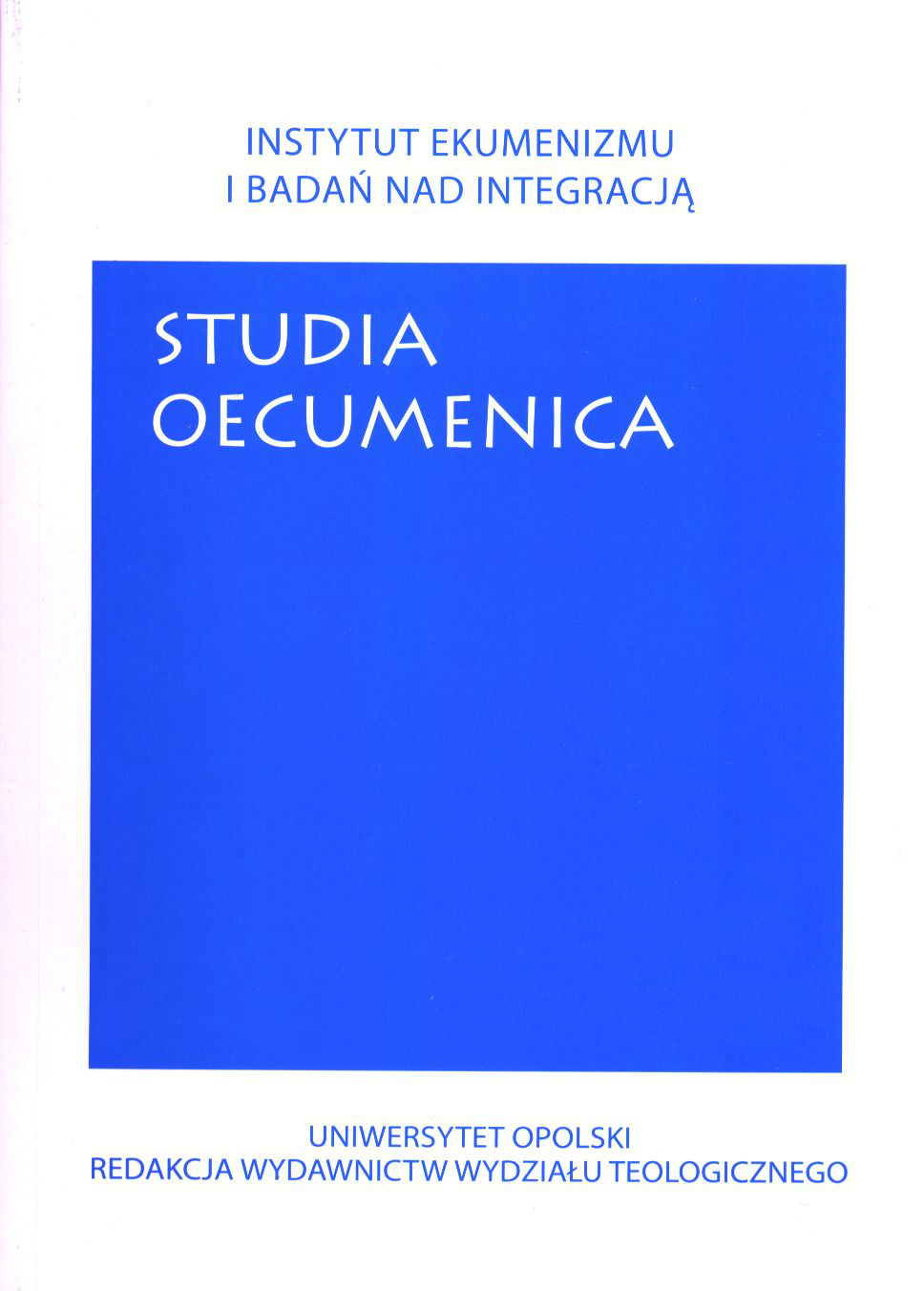 Contracting Mixed Marriages in the Roman Catholic Church and the Polish Catholic Church. An Attempt to Solve the Problem of Contradiction of Norms Cover Image