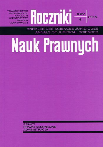 Pracownicy i absolwenci Wydziału Prawa Kanonicznego KUL w lubelskim sądownictwie kościelnym podczas okupacji niemieckiej