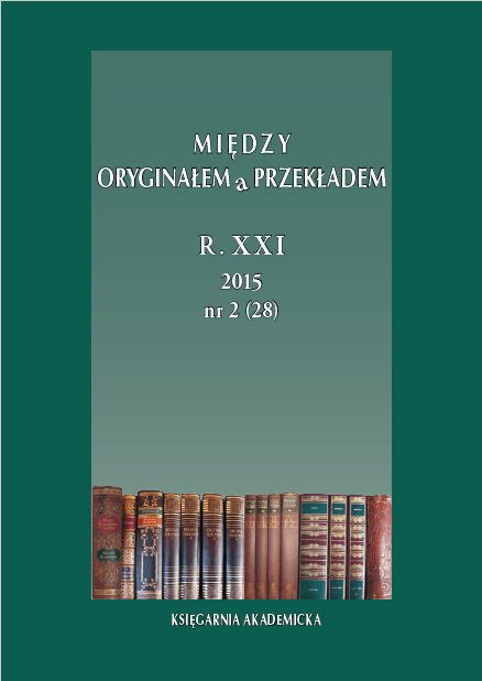 Translating Polish Fantasy – translational challenges and problems concerning culture‑rooted elements Cover Image
