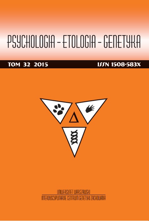 TEMPERAMENT TRAITS IN TERMS OF REGULATIVE THEORY OF TEMPERAMENT: THE RELATIONSHIP WITH MENTAL DISORDERS AND THEIR GENETIC BACKGROUND Cover Image