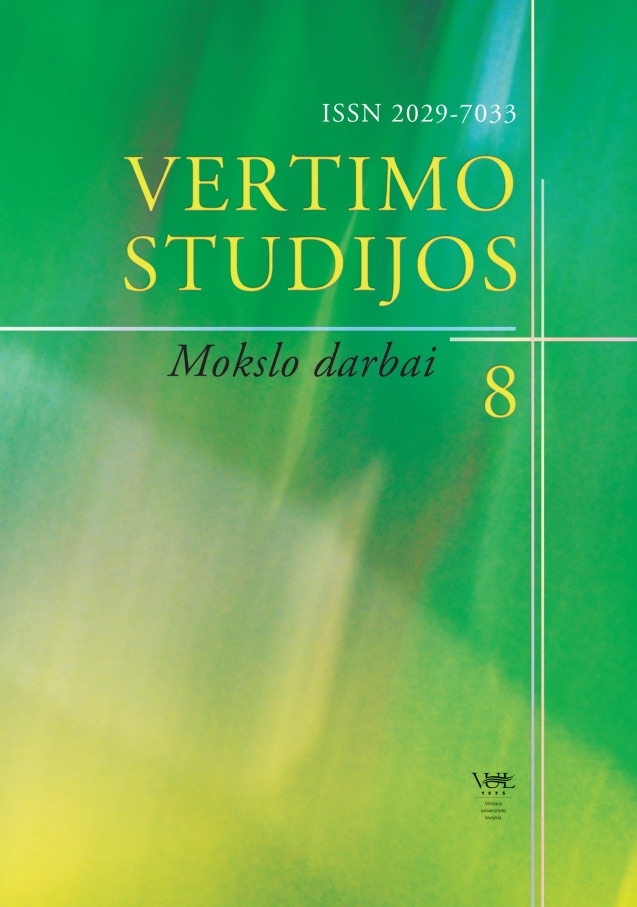 EVALUATING MACHINE TRANSLATION QUALITY: A CASE STUDY OF A TRANSLATION OF A VERBATIM TRANSCRIPTION FROM SLOVAK INTO GERMAN Cover Image