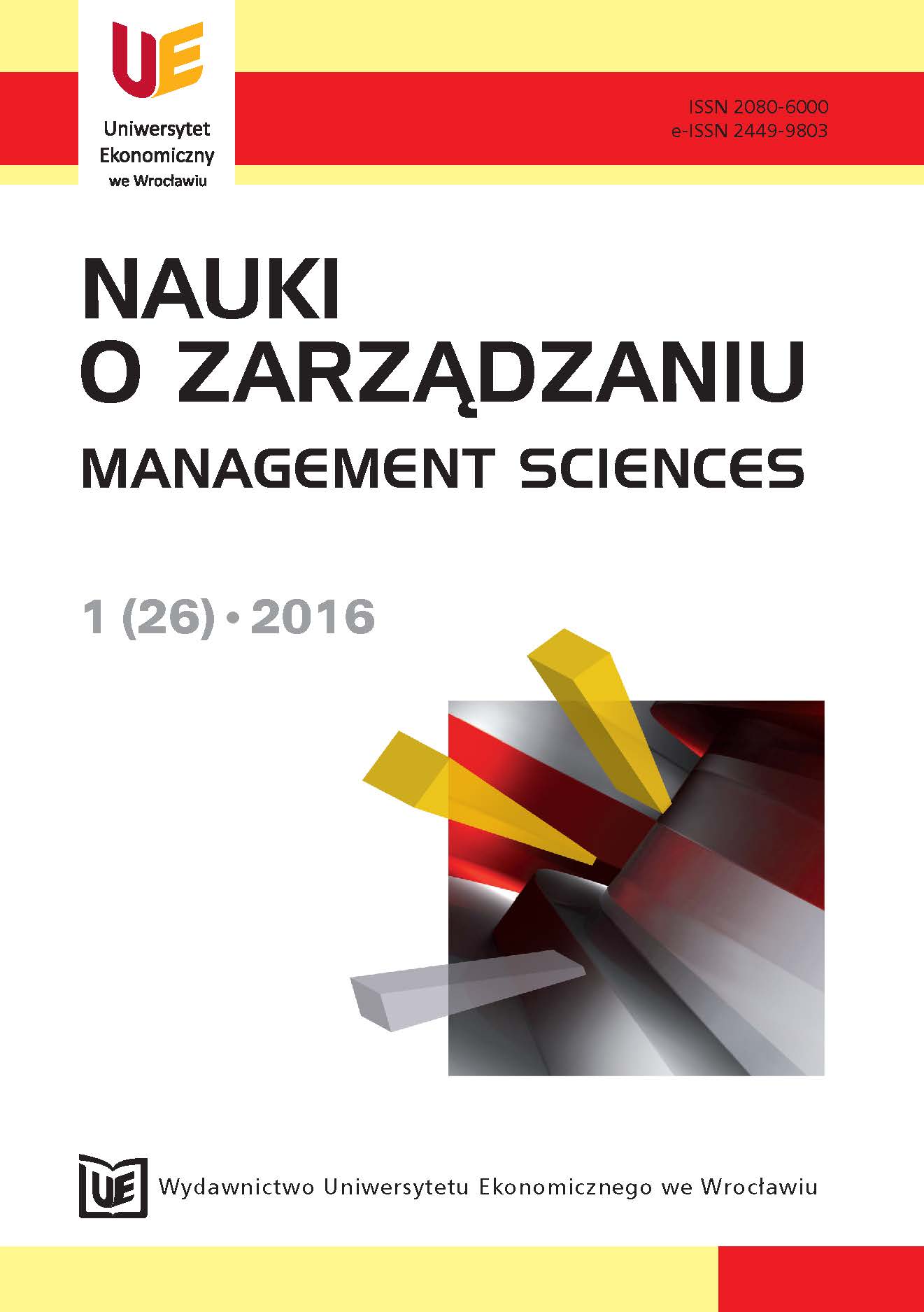 Management of multi-location projects as a determining factor of changes of key competencies of personnel consultants/ HR coordinators Cover Image
