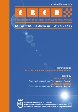 The impact of green areas on dwelling prices – the case of Poznań city Cover Image