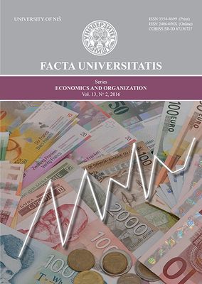 MEASURES AGRICULTURAL POLICY IN THE REPUBLIC OF SERBIA WITH EMPHASIS ON THE SITUATION IN NISAVA DISTRICT Cover Image