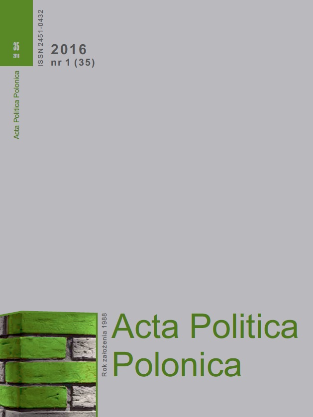 Partnerships of Sexual Minorities in Programmes of Polish Political Parties Cover Image
