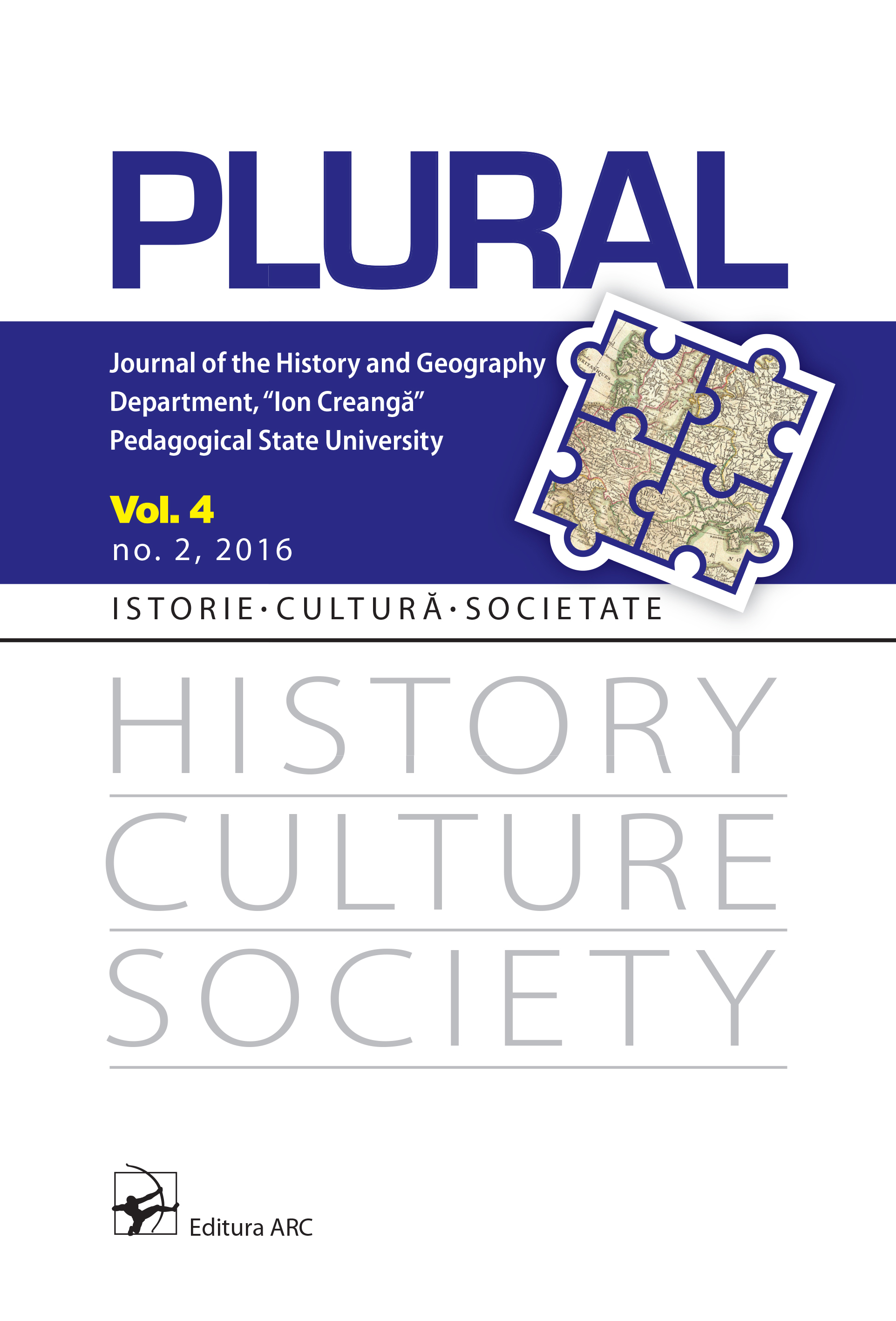 Brief critical history of bilateral relations between Romania and Moldova (1991-2016) Cover Image