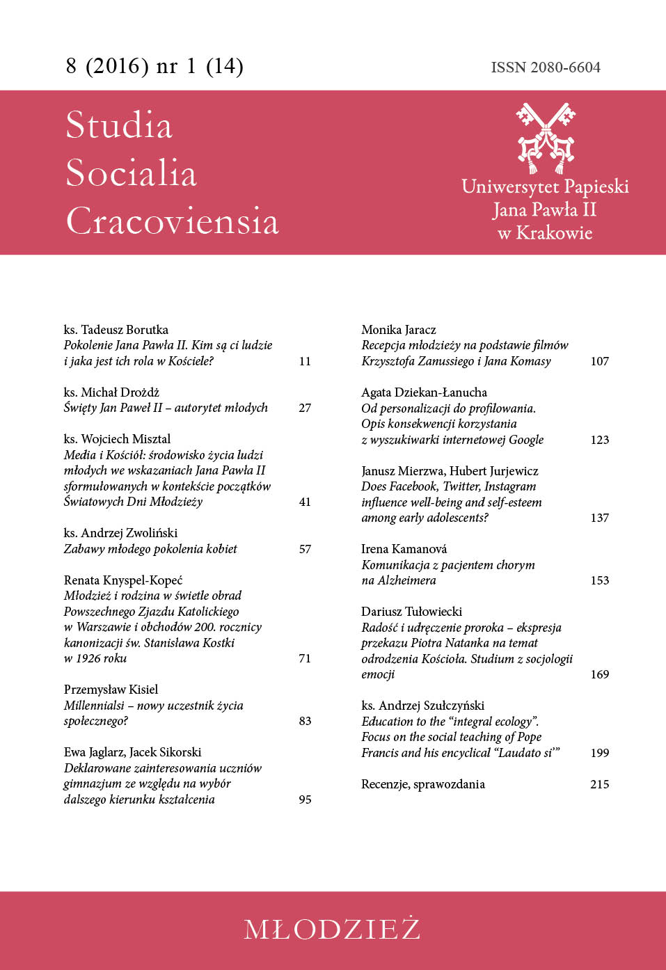 Does Facebook, Twitter, Instagram influence well‑being and self‑esteem among early adolescents? Cover Image