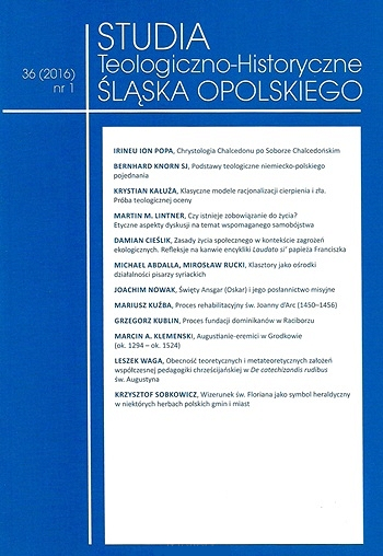 Christology of Chalcedon, after the Council of Chalcedon Cover Image