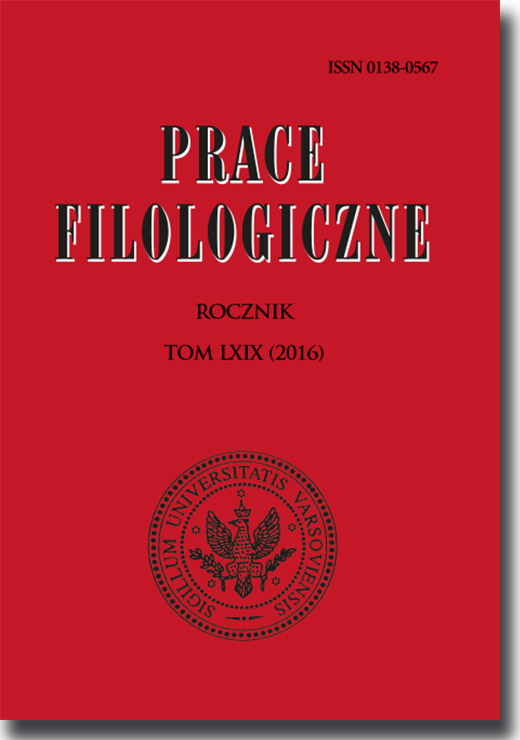 Sociolinguistic Situation, Verbal and Word-Formation Competence of Pupils Attending Polish Schools in Šalčininkai (Lithuania) and Horodok (Ukraine) Cover Image