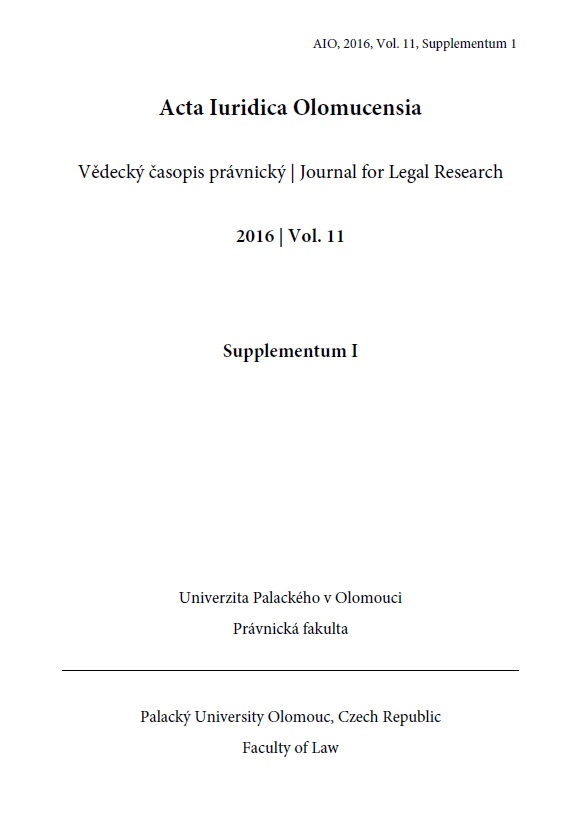 THE JANUS FACE OF NEW REGULATIONS OF LABOR DISPUTES Cover Image