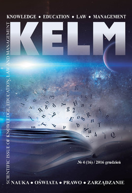 CONCEPTUAL METAPHIES BASED ON "UP TO DOWN" OPPORTURES IN POLISH AND SWEDISH LANGUAGES Cover Image