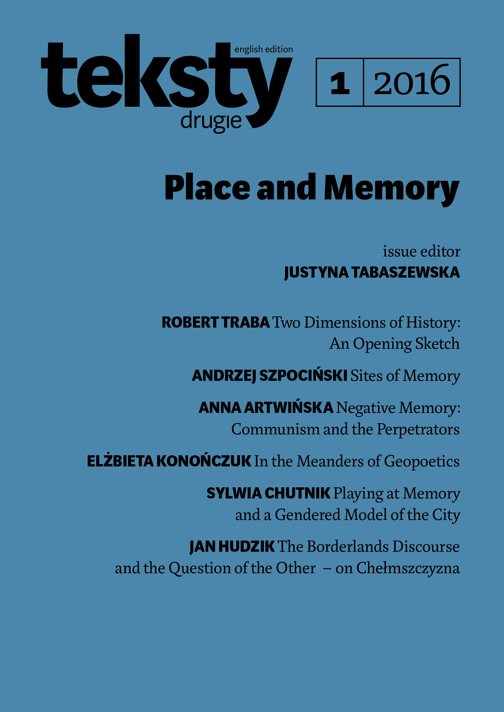 Memory, Interpretation, Identity