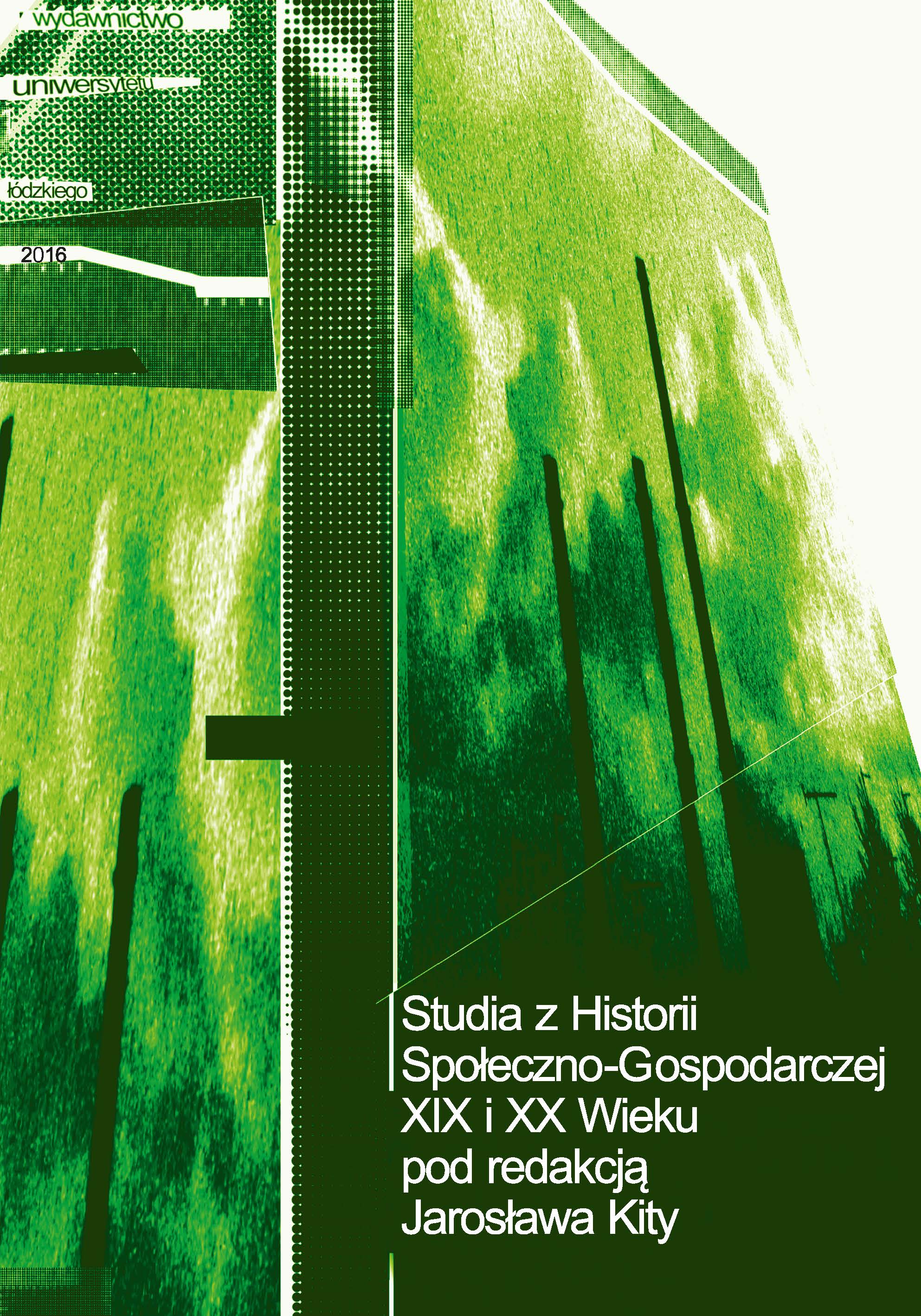The Statistical Analysis of Selected Aspects of the Foreign Trade of the Second Polish Republic Cover Image