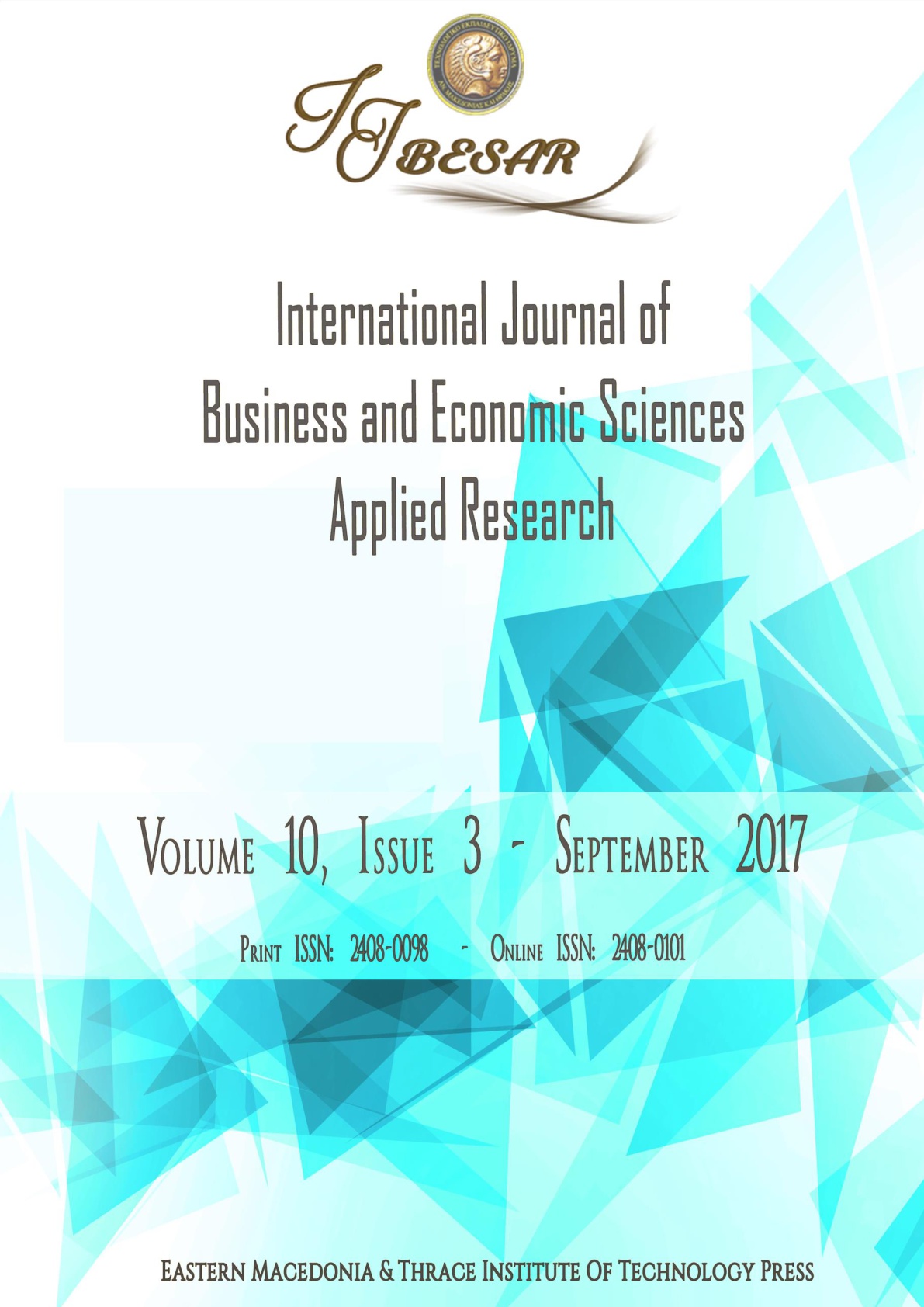 Smart work: The transformation of the labour market due to the fourth industrial revolution (I4.0) Cover Image