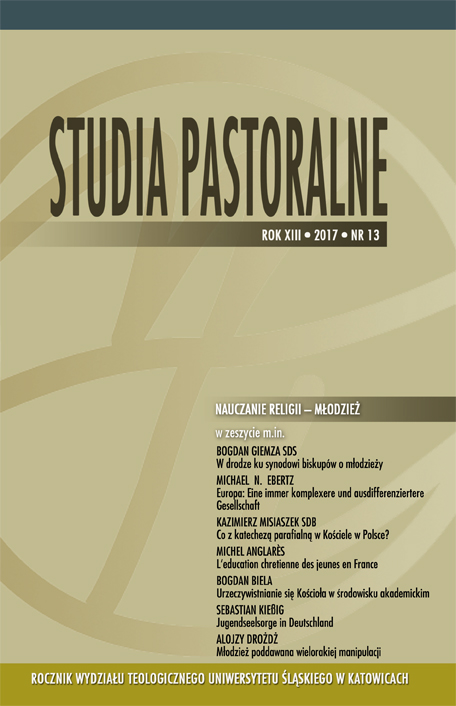 Youth Ministry in Germany: An Evergreen with ever new aspects Cover Image