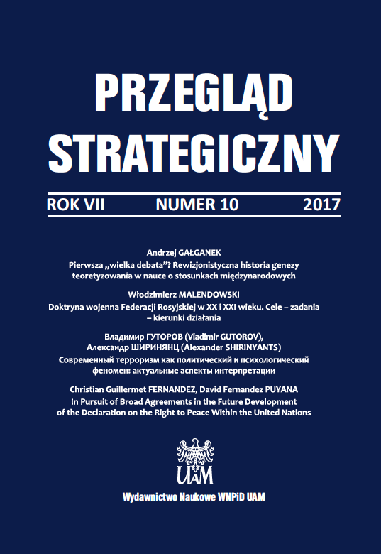 Ewolucja Zagrożenia Terrorystycznego Na Bliskim Wschodzie W 2016 Roku
