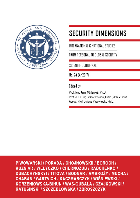 The Essence of the Strategy and System of Security of the Republic of Poland. Theoretical and Practical Considerations (Part I) Cover Image