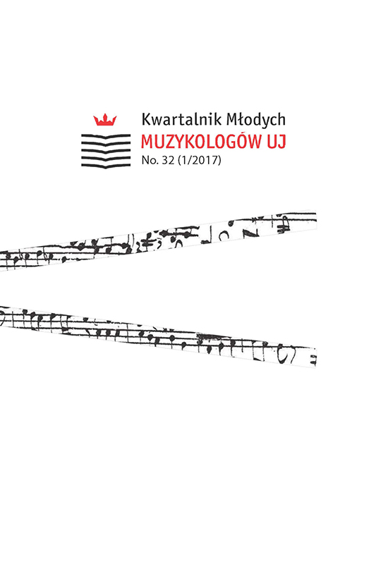 Musical sources survived in the Collection of the Auschwitz-Birkenau State Museum Cover Image