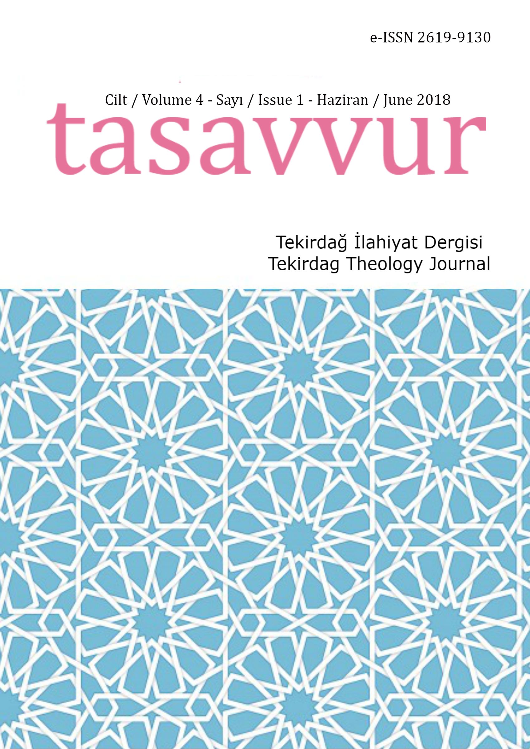 "Ear" And "Sound" Expressıons Representations in the Qur'an Cover Image
