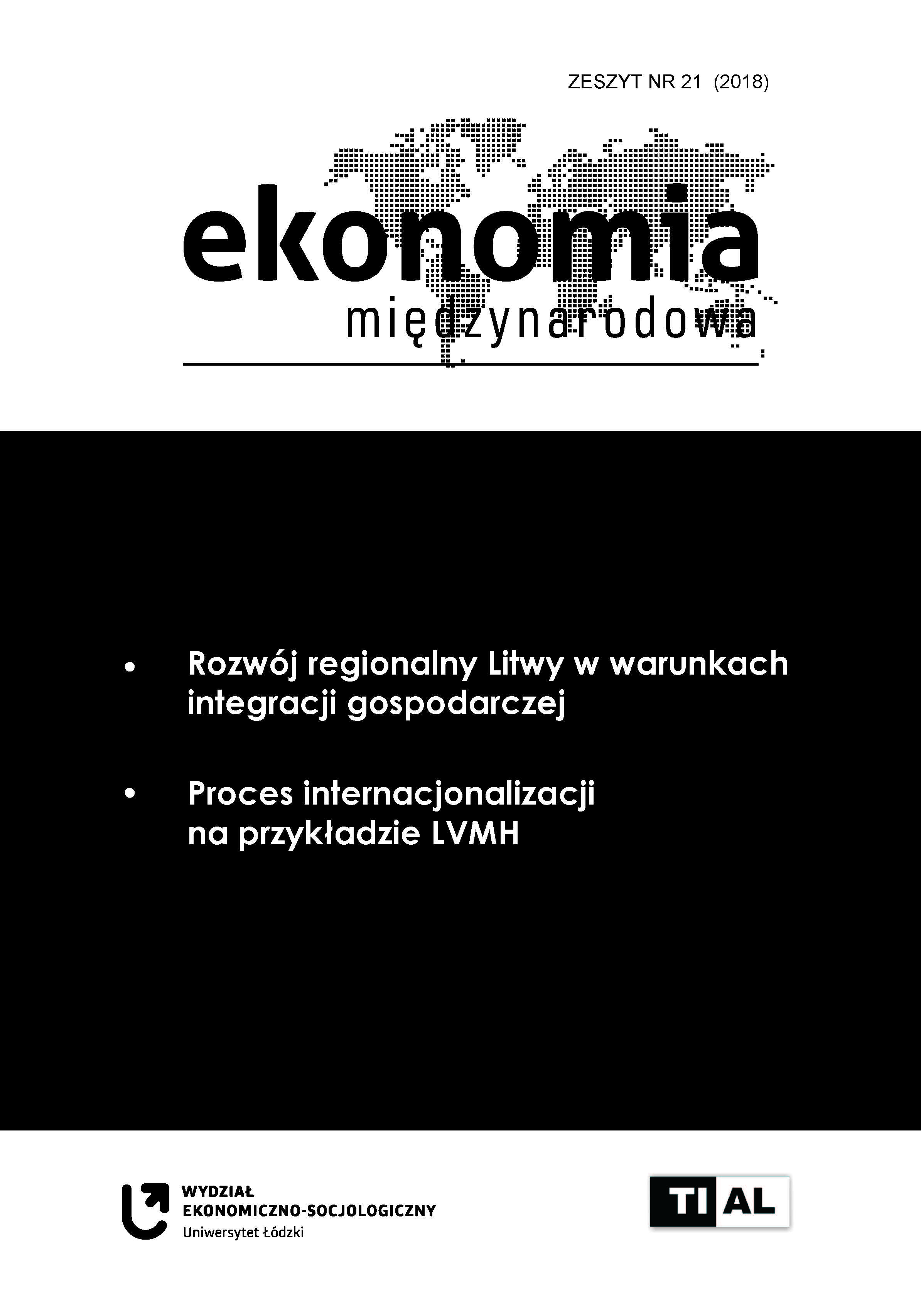 Internationalization process on the example of LVMH Cover Image