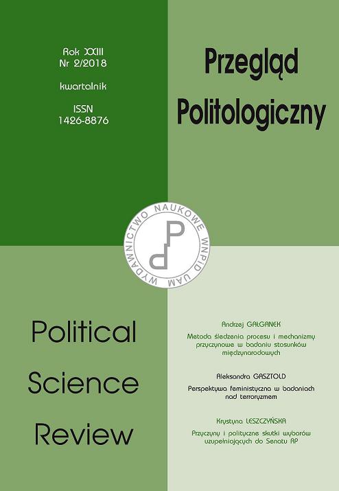 Artur  Laska, Teoria polityki. Próba ujęcia integralnego,  Wydawnictwo Uniwersytetu Kazimierza Wielkiego, Bydgoszcz 2017, ss. 323. Cover Image