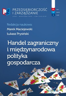 International Trade Services: Comparative Advantages of Poland in 2005–2015 Cover Image