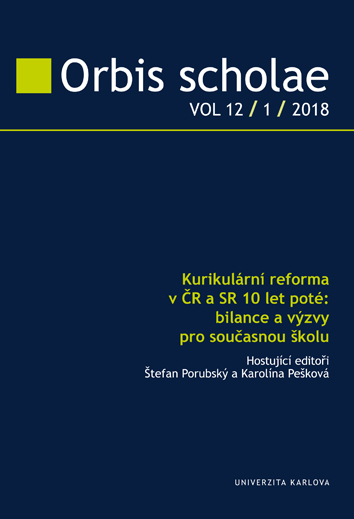 Teachers’ Views on the Slovak School Reform and Their Position in It Cover Image