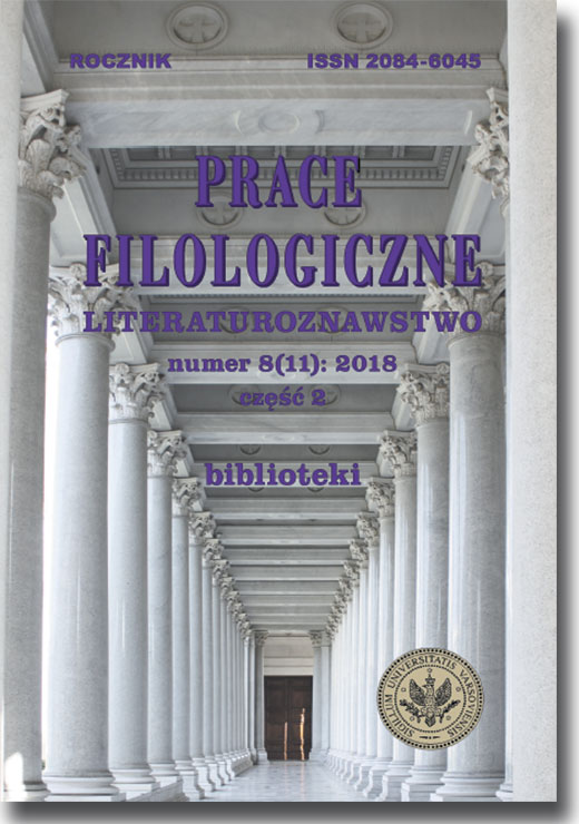 Dual codes: Text within a Text in Lotman and Kristeva 

[Podwójne kodowanie: tekst w tekście według Łotmana i Kristevej] Cover Image