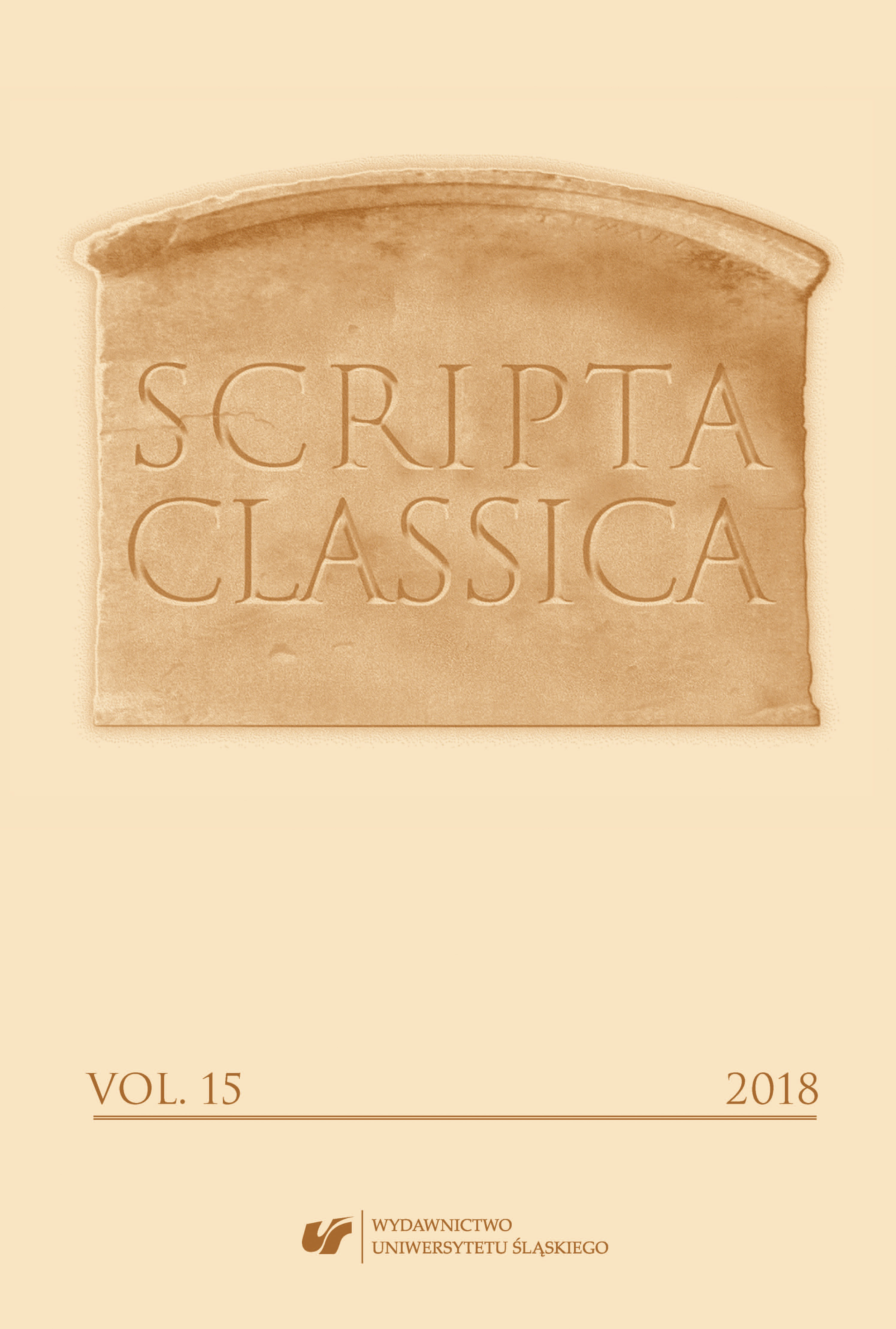 References to Historical Figures as a Means of Persuasion in Ancient Rhetoric. A Research Methodology Applicable to Cicero Cover Image