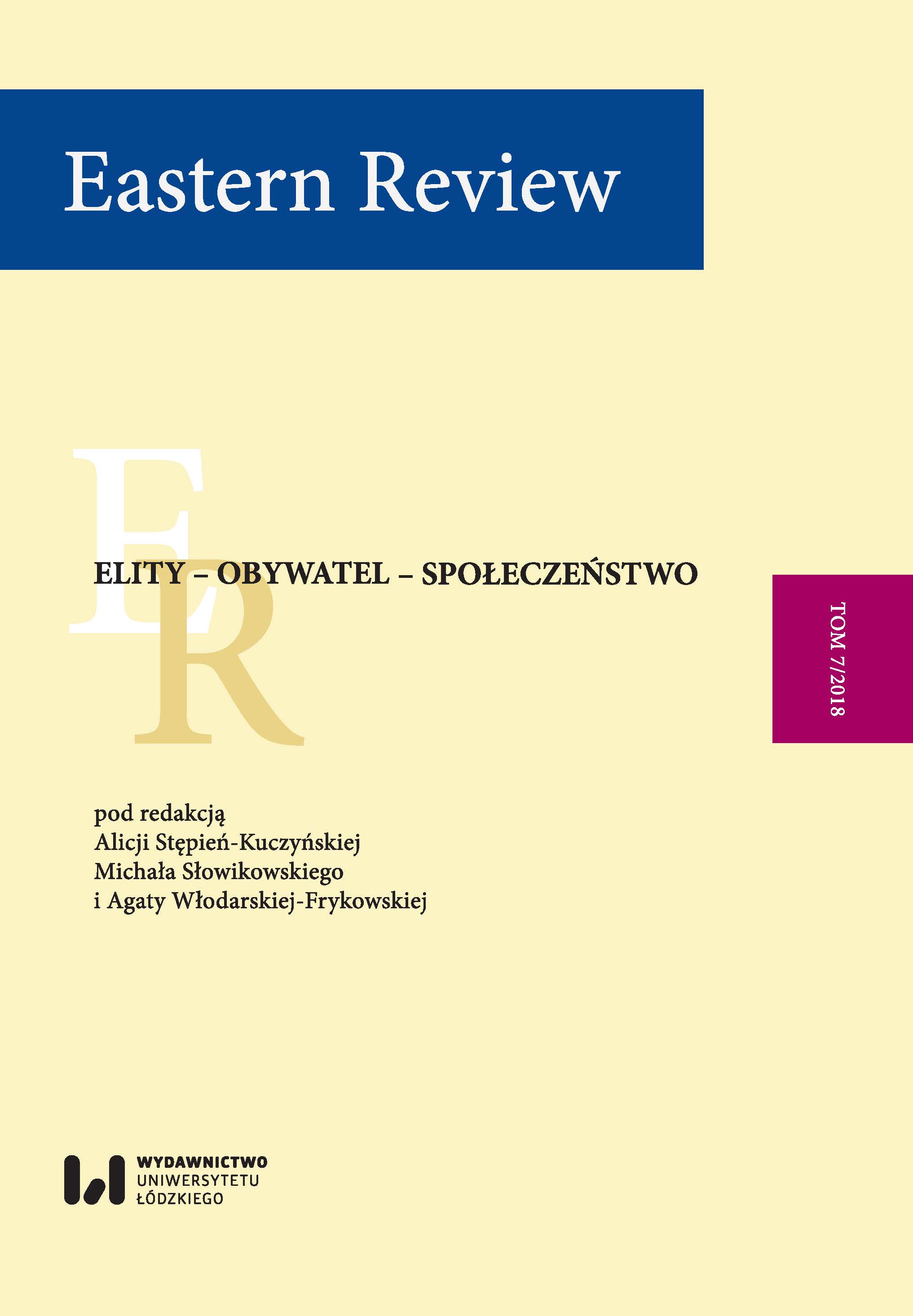 Citizens’ engagement in elections and referendums in Poland after 1989 Cover Image