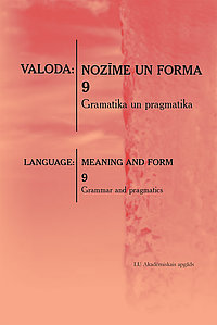 Passive constructions in Lithuanian and Latvian Cover Image
