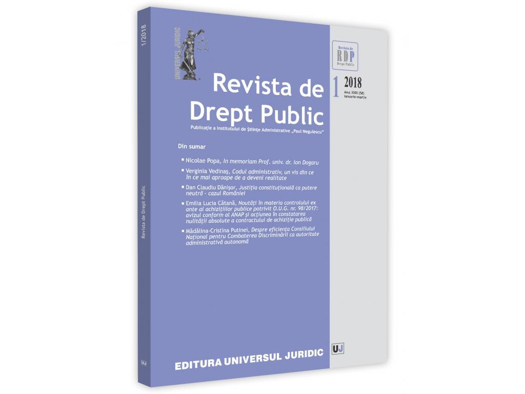 Reflections on the regulation of the principles of “equality before the law”, of “equality in front of the law” and of the “equality of rights” in the Romanian Constitutions and in the compared law – selective matters Cover Image