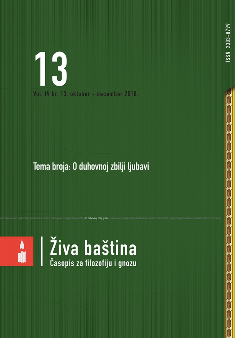 Love in the Muslim philosophical-Sufi discurse Cover Image
