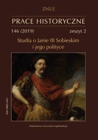 PARLIAMENTARY SYSTEM IN JOHN III SOBIESKI’S TIME Cover Image