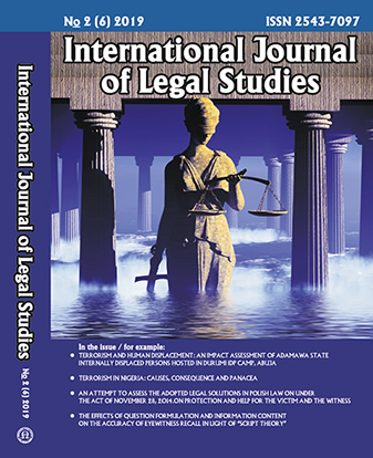 THE EFFECTS OF QUESTION FORMULATION AND INFORMATION CONTENT ON THE ACCURACY OF EYEWITNESS RECALL IN LIGHT OF “SCRIPT THEORY” Cover Image