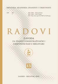The Word of Mouth as a Source of the Knowledge of Localities on the Example of Villages in North Moslavina Cover Image