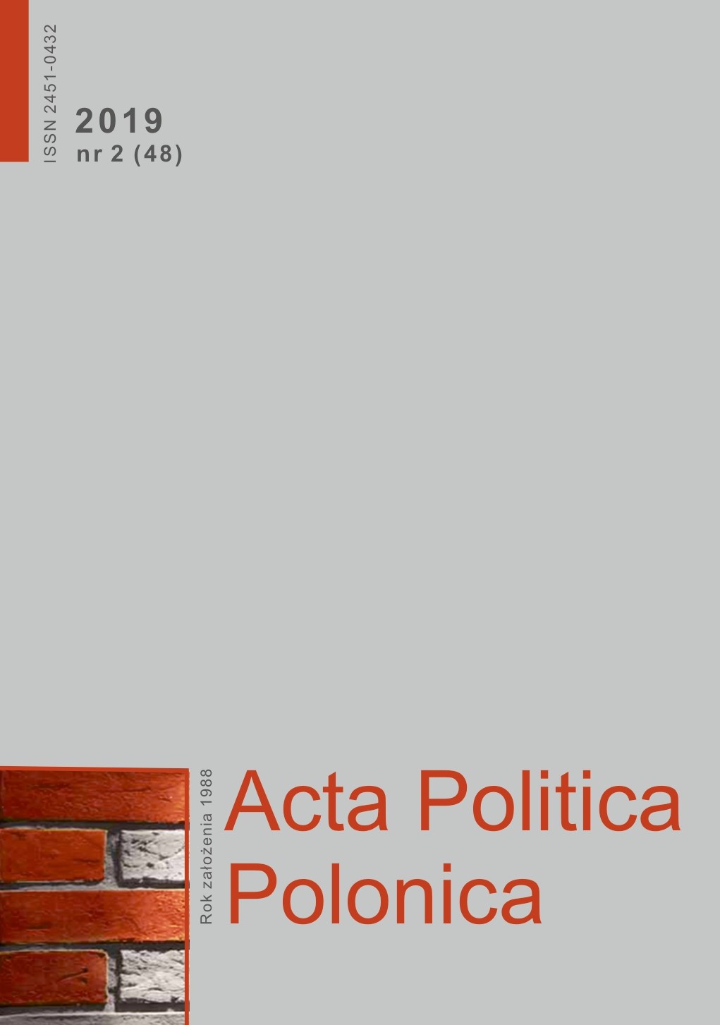 „Little green men” in the foreign policy of the Russian Federation in the second decade of the 21st century Cover Image
