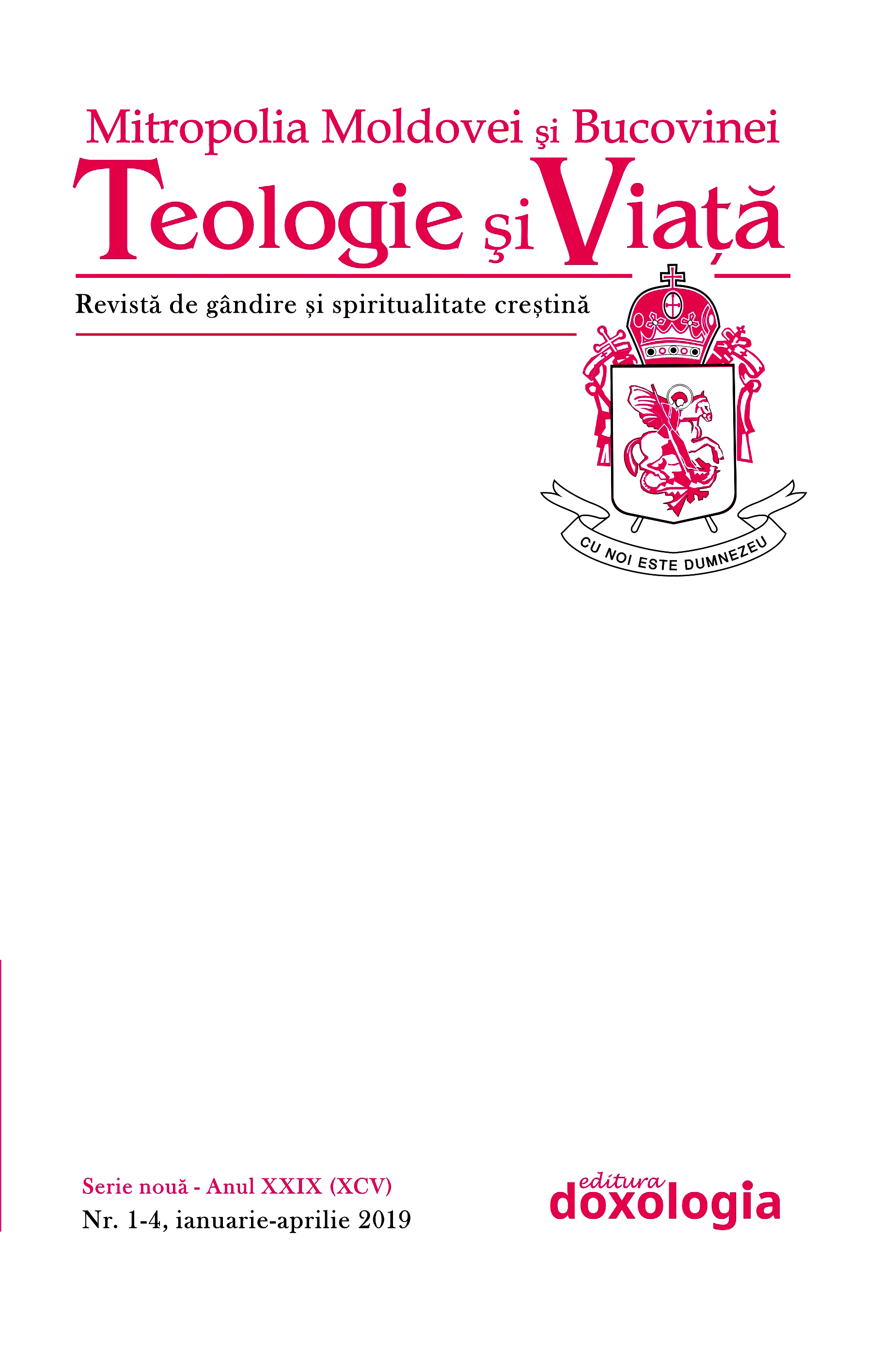 Saint Gregory of Nyssa's View on the Origin of Human Sexuality in Orthodox Contemporary Anthropology Cover Image