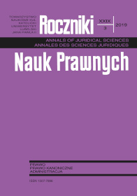 The Legal Status of the Polish Armed Forces in the Constitution of the Republic of Poland Cover Image