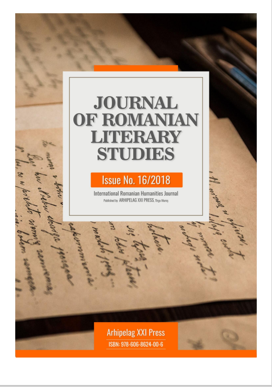 THE VALUATION OF THE FOLKLORE SONG IN THE ROMANIAN PROSE FROM BESSARABIA Cover Image