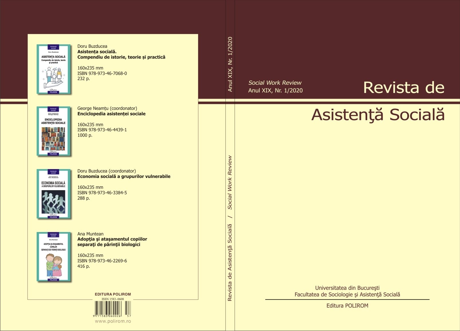 The Social Problems Presented in the Romanian Press: 1989-1990 (The Context of the Reconstruction of Social Work) Cover Image