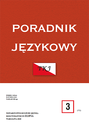 Effective operational proficiency or who takes the level C1 certification examination in Polish as a foreign language? Cover Image