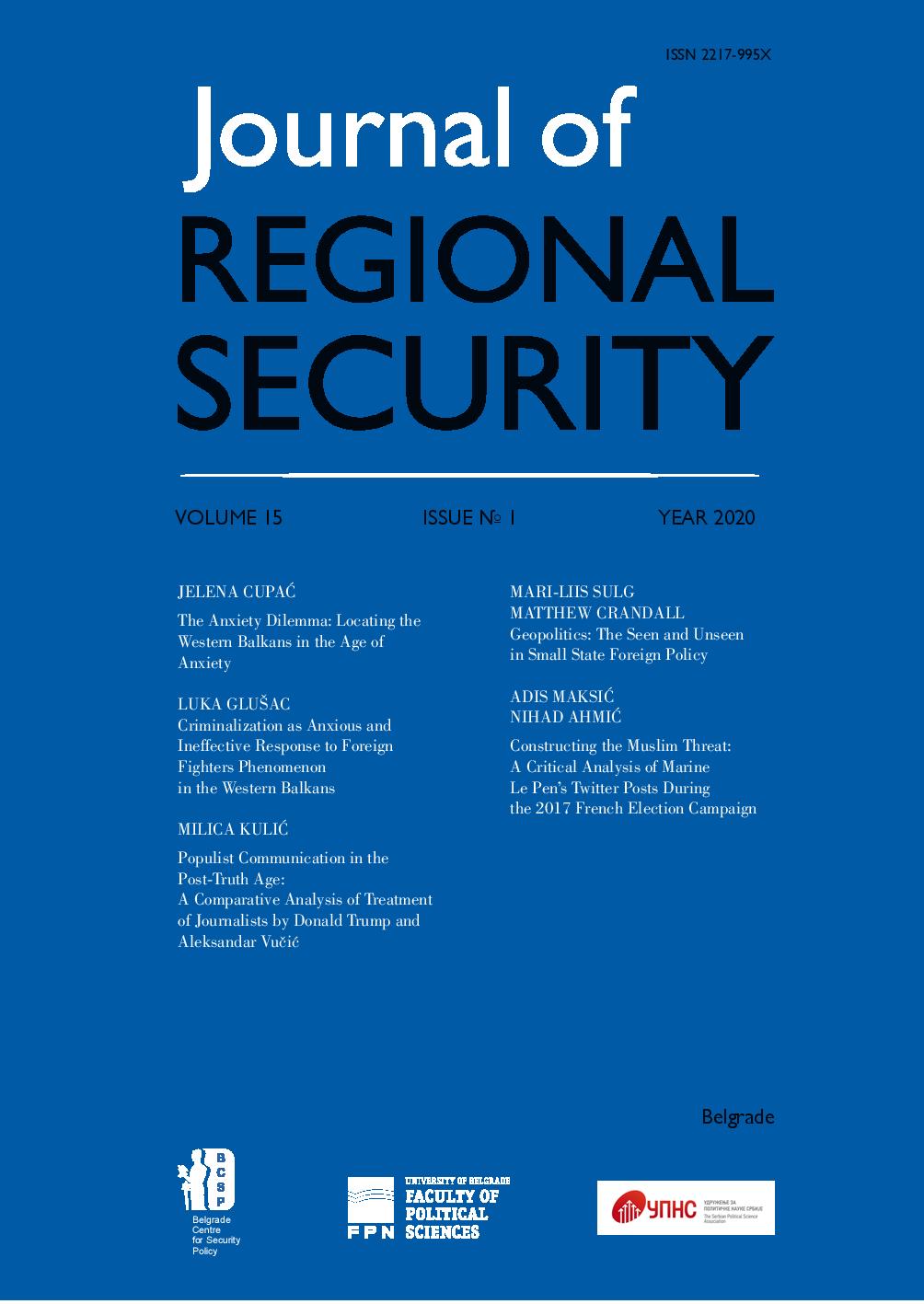 Geopolitics: The Seen and Unseen in Small State Foreign Policy
