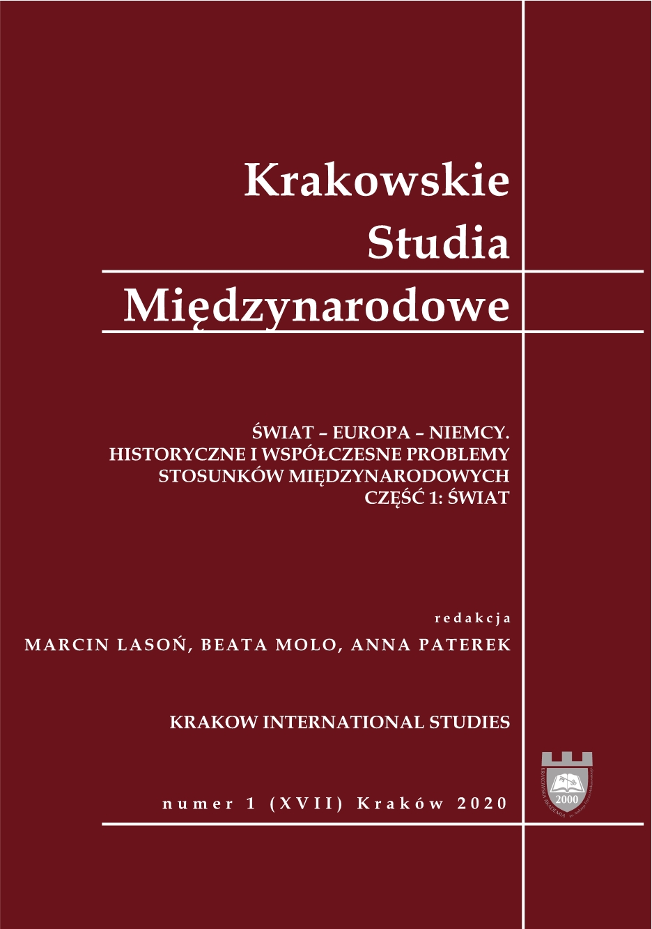 Report from research on the Polish school names in the United States of America Cover Image