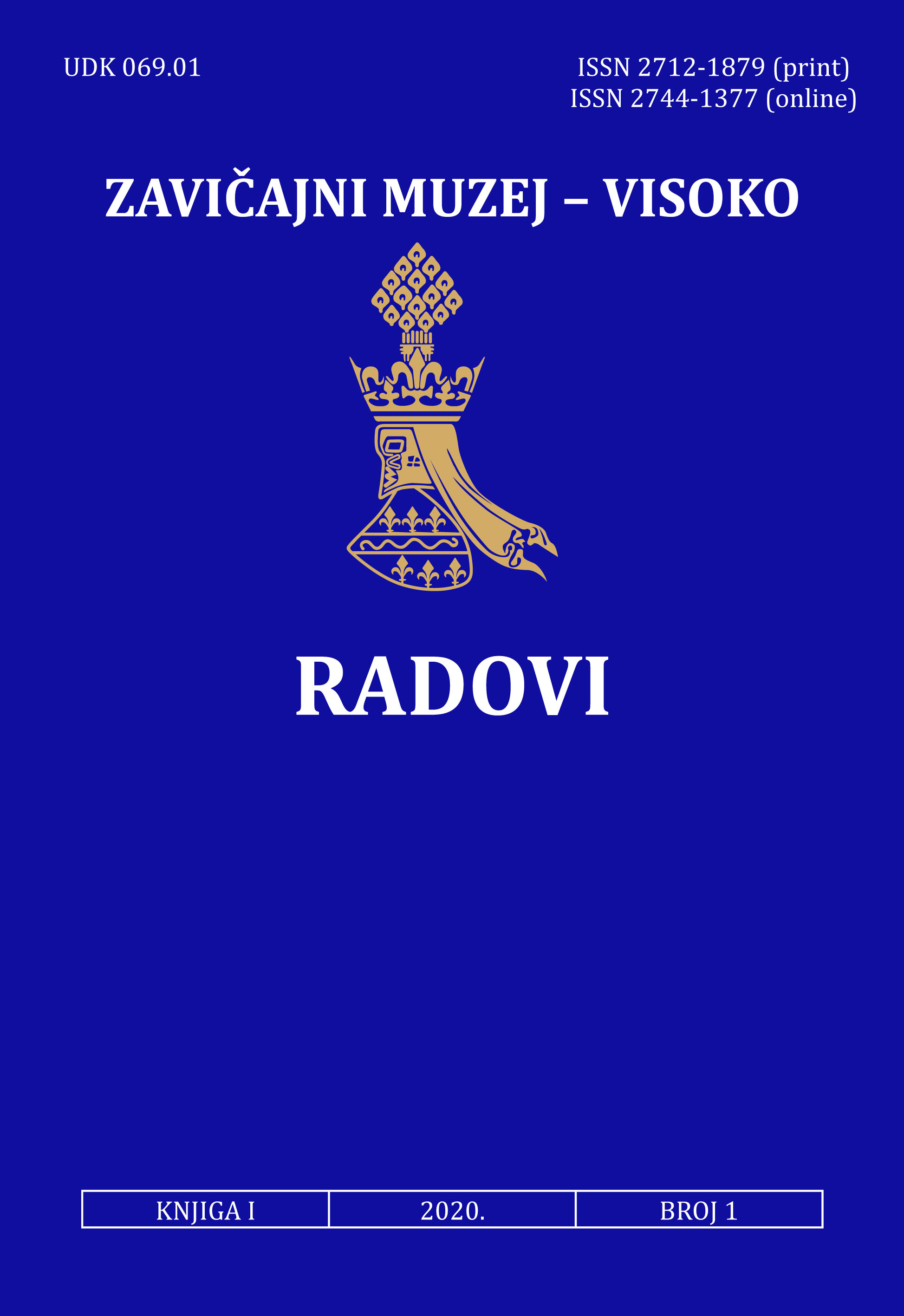 Results of rescue archaeological excavations at the National Monument site Archaeological Site of Mili - Coronation and Sepulchral Church of Bosnian Kings, Arnautovići, The City of Visoko - Field report Cover Image