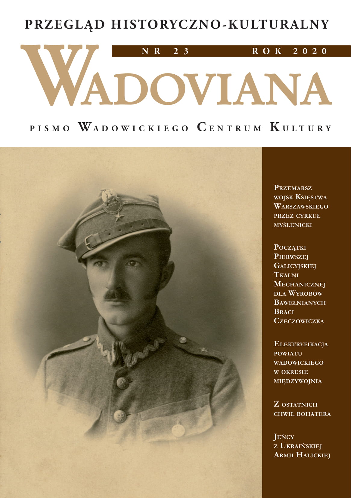 Emil Zegadłowicz area – from an autobiographical site to a memorial site. Cover Image