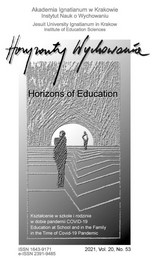 Upbringing Horizon Widening and Personal Relations Construction Inside the Family, in Jasper Juul Perspective Cover Image