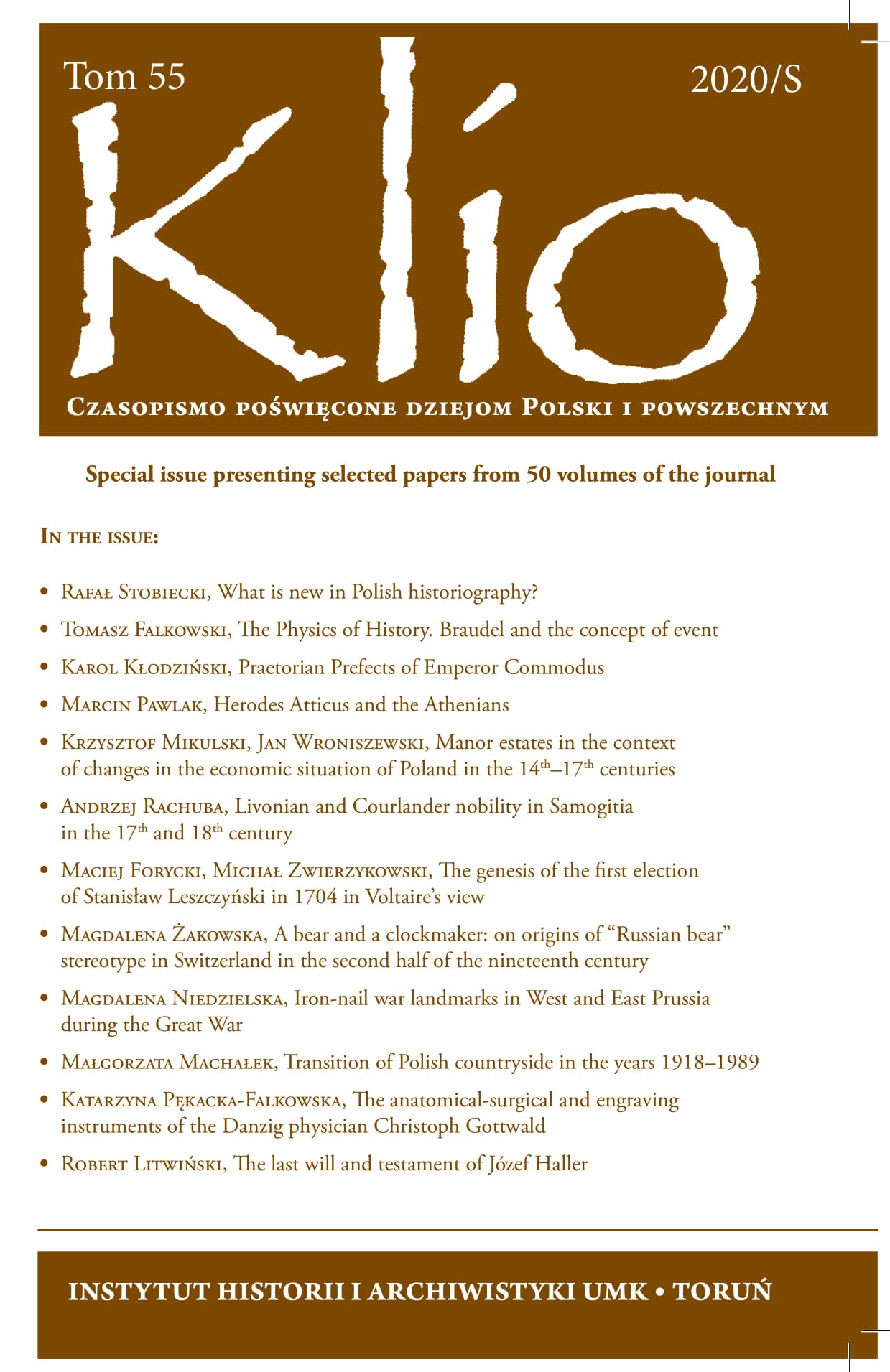 Mikołaj Zebrzydowski as a master of rebellions
in Ludwik Orpiszewski’s drama Cover Image