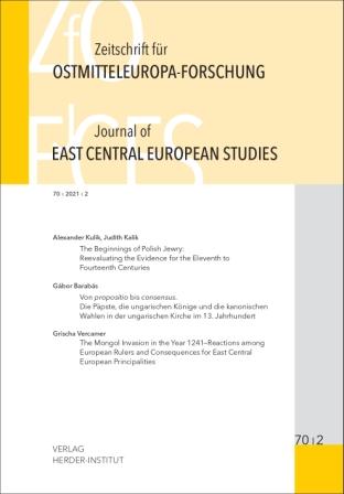 "The Beginnings of Polish Jewry: Reevaluating the Evidence for the Eleventh to Fourteenth Centuries" Cover Image