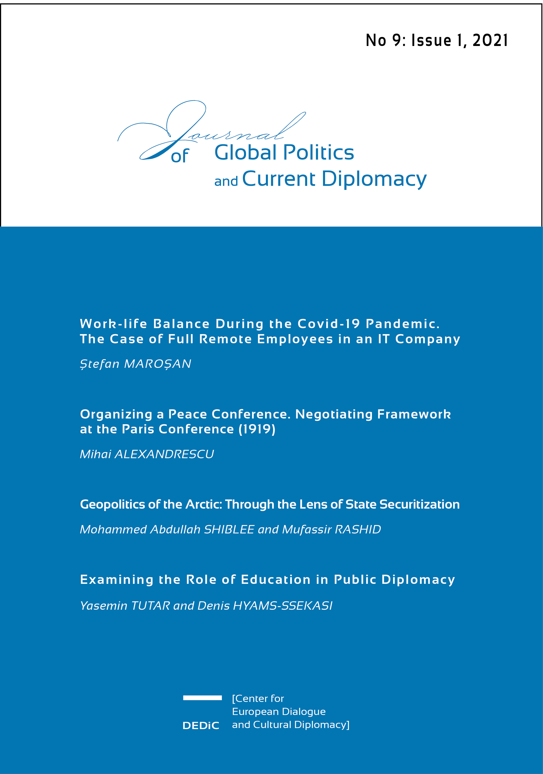 Examining the Role of Education in Public Diplomacy Cover Image